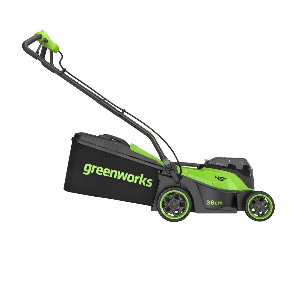 Газонокосилка аккумуляторная бесщеточный самоходная Greenworks GD24X2LM361 24 Вт 36 см 2xАч АКБ и ЗУ входит в комплект 89456469 STLM-2158811  - Вид №5