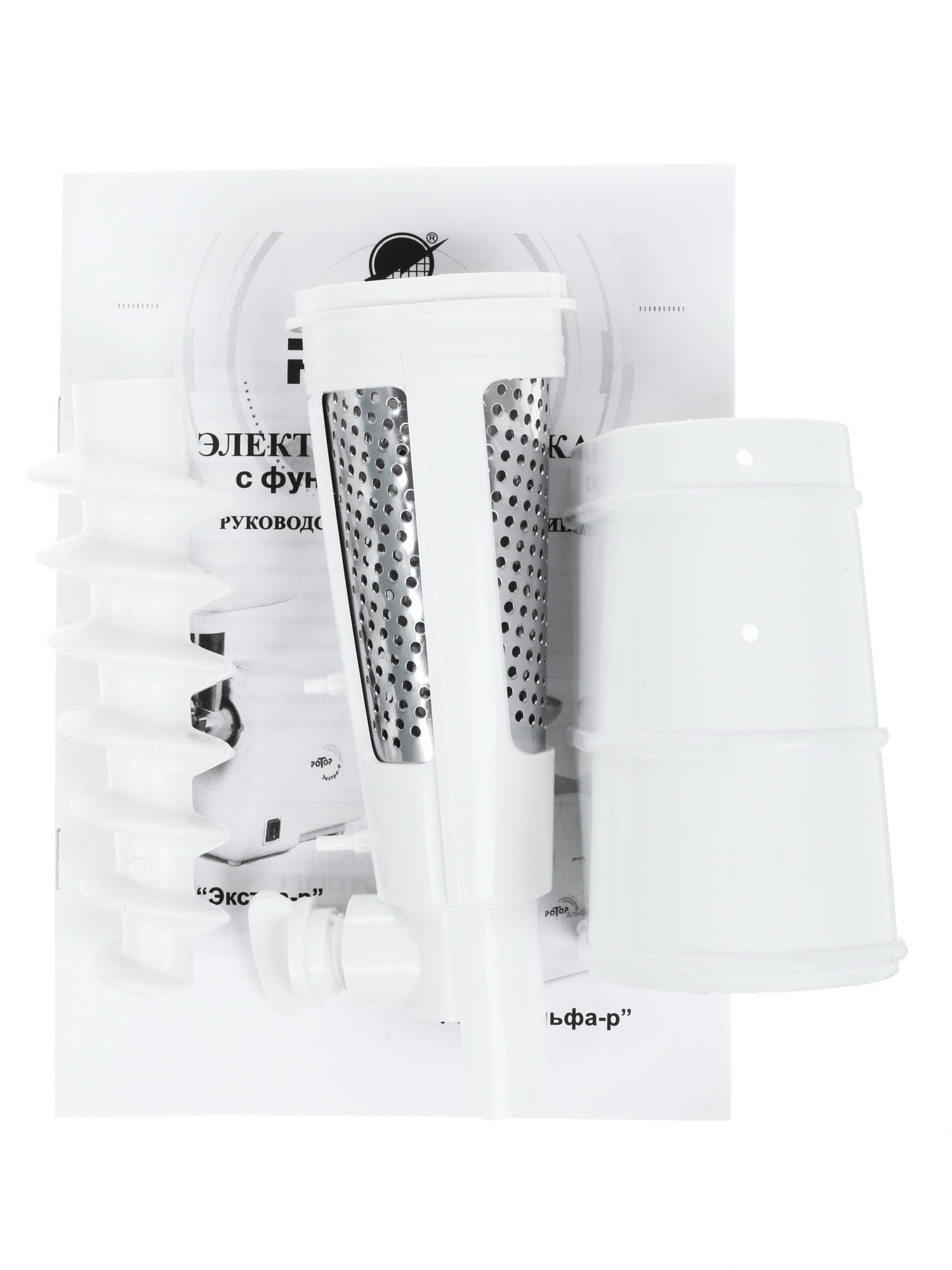 1112277 Мясорубка электрическая Ротор Альфа-Р ЭМШ 35/250-2 белый STDN-0110128 - Вид №7