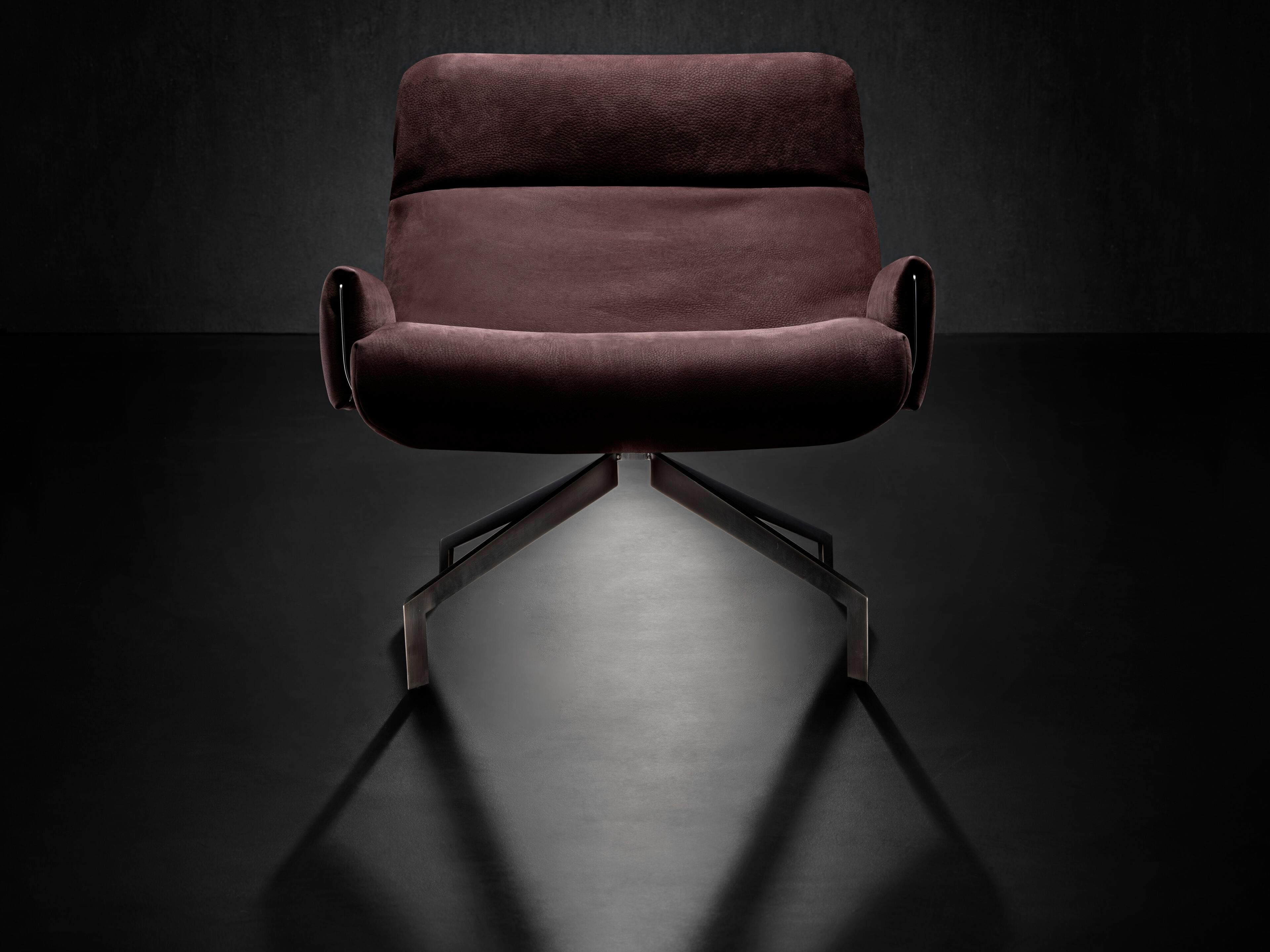 Кожаное кресло на насесте Henge CLUB 57 ARCH-00030280 - Вид №2