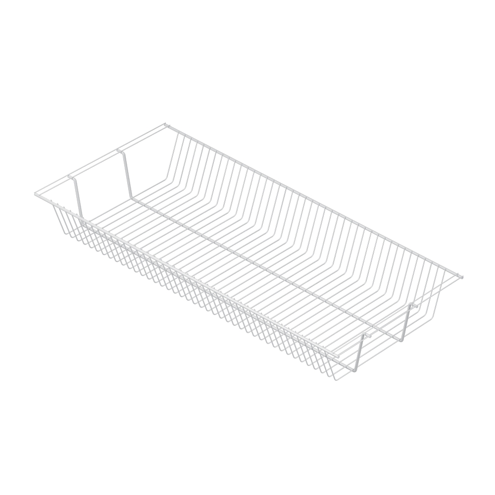 Полка-корзина , 603x306x118 мм, белый LJPS0373 Public Steel Россия  - Вид №3