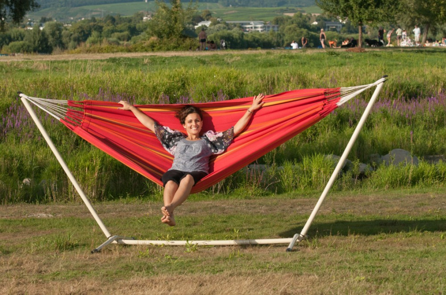 Подвесной гамак двухместный Currambera cherry IMPEX  132321 Красный  - Вид №2