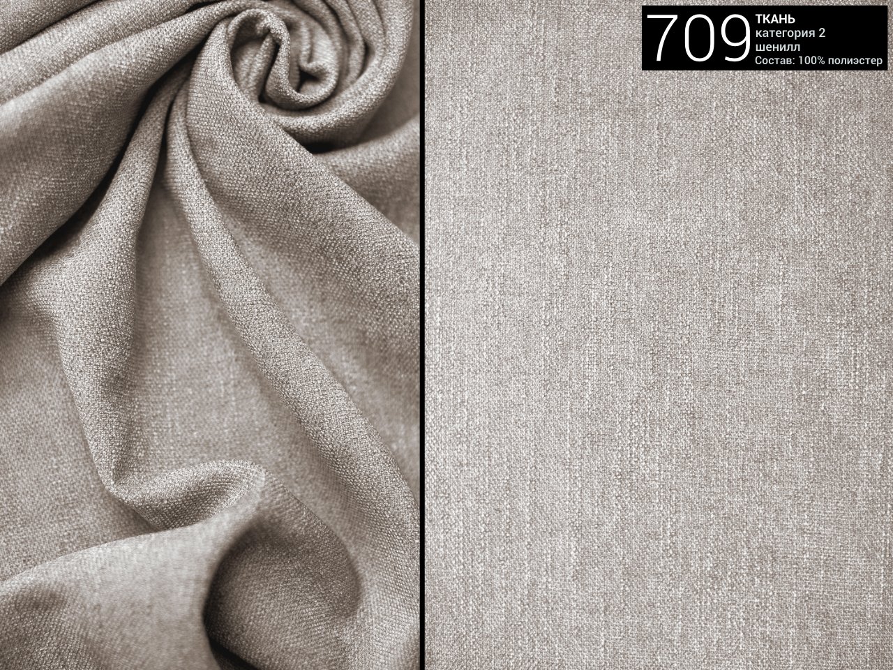 Кровать двуспальная 160х200 серая Tulip THE IDEA ДИЗАЙНЕРСКИЕ 210648 Серый  - Вид №5