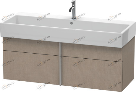 VA650907575 Тумбочка подвесная Vero Air #VA6509 1184 x 431 мм Лен, декор Duravit