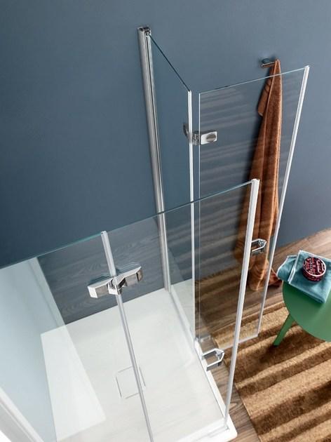 INDA® Душевая кабина из стекла с откидной дверцей Sim sun-id-1449580 - Вид №2