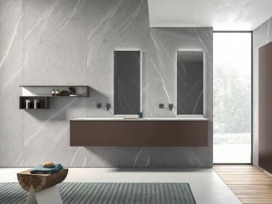 BMT Тумба под умывальник подвесная двойная Ikon Ik-02