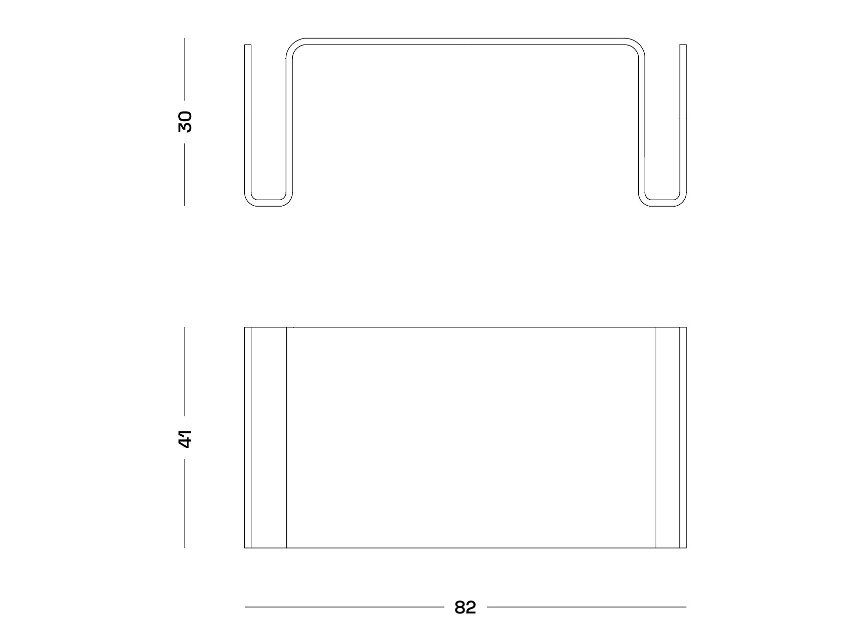 Прямоугольный журнальный столик из ПММА с журнальной стойкой Poltronova Sofo ARCH-00049878 - Вид №5
