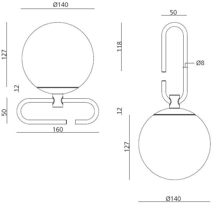 Artemide Светодиодная настольная лампа прямого света Nh sun-id-1432719 - Вид №12