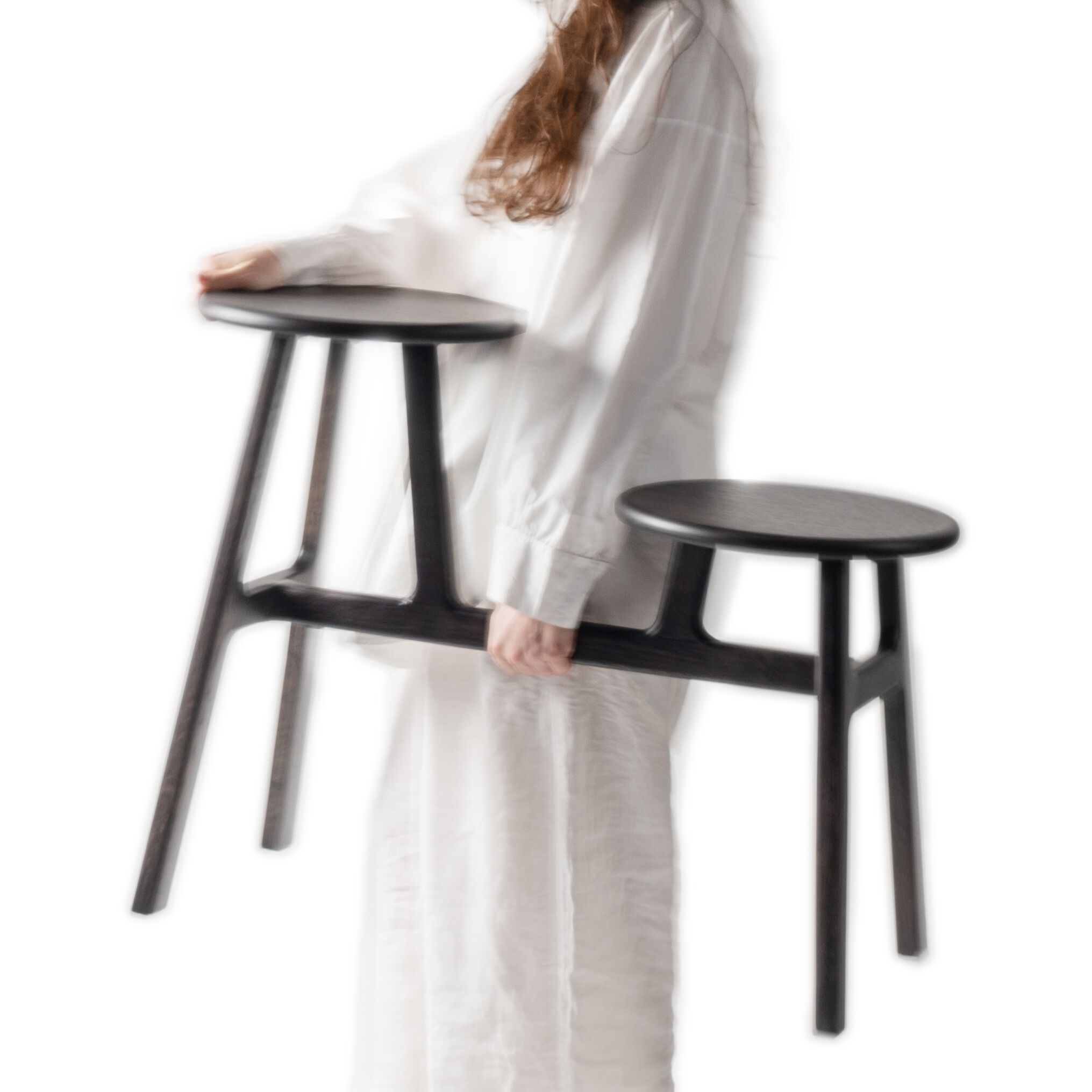 Табурет на дубовом насесте Orografie TRESPOLO ARCH-00092545 - Вид №4