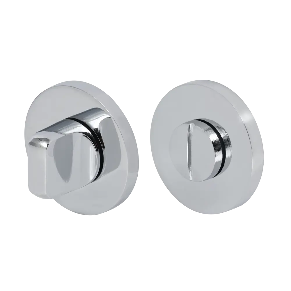 Накладка-фиксатор EDSON для межкомнатных дверей хром 85165134 STLM-0059273