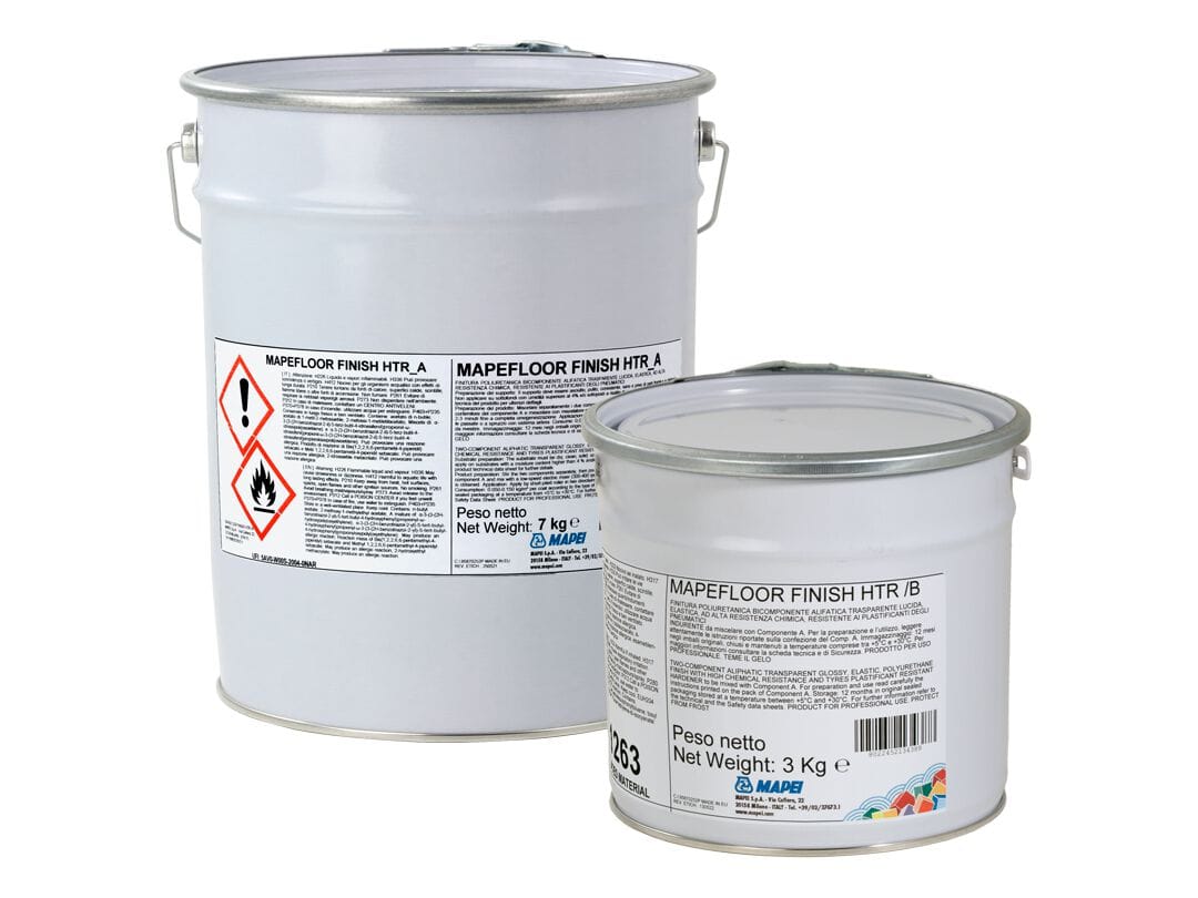 Полиуретановая отделка, устойчивая к пластификаторам шин MAPEI изделия на основе смолы ARCH-00100993 - Вид №1