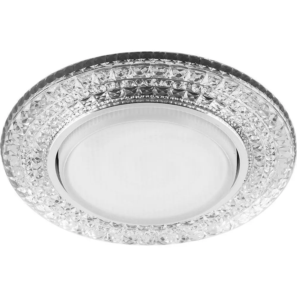 Feron Bright CD4020 - встраиваемый точечный светильник с хромированной отделкой 89419404 STLM-1573190