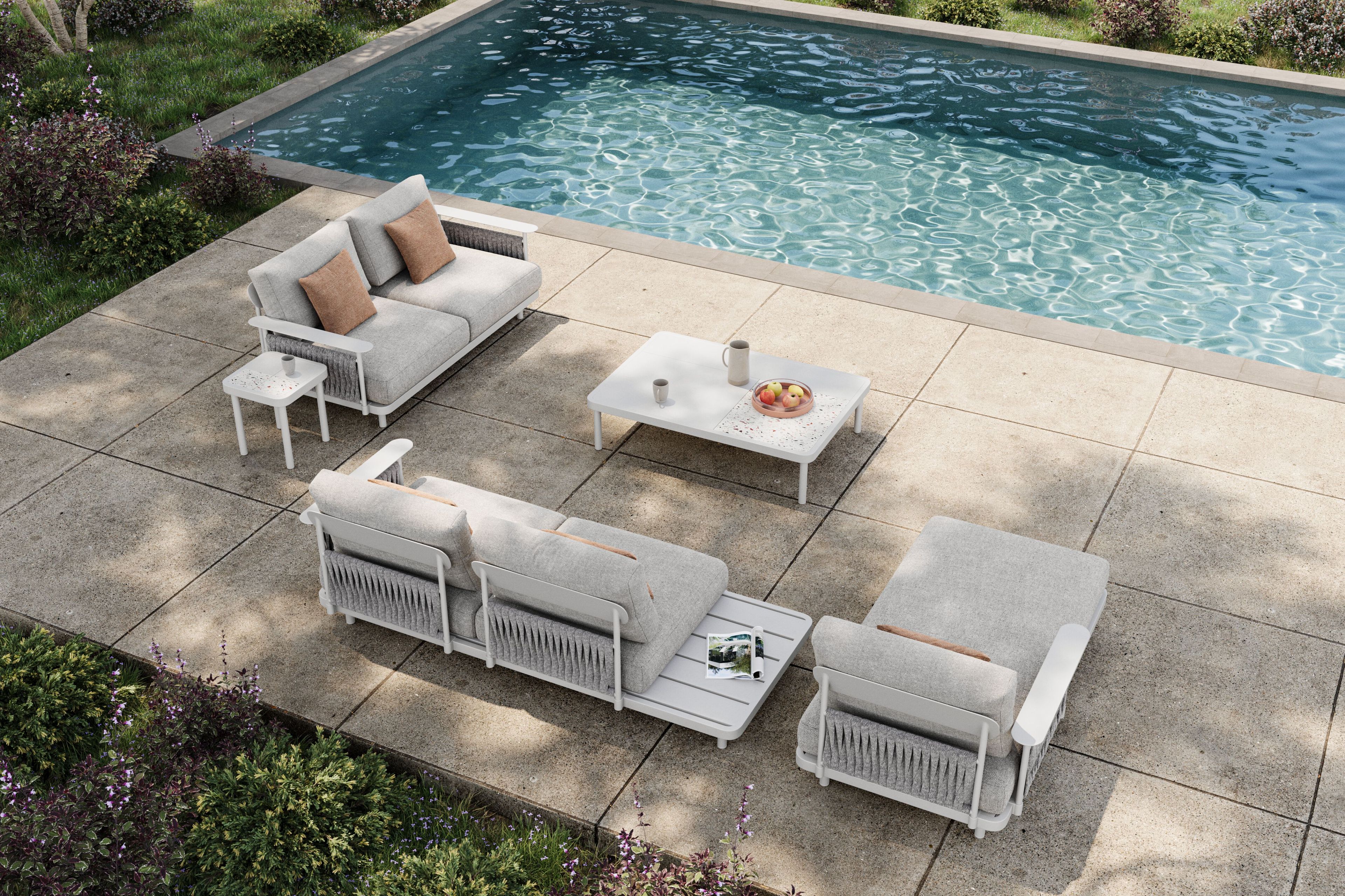 2-местный металлический садовый диван VINEKO Soul ARCH-00092205 - Вид №4