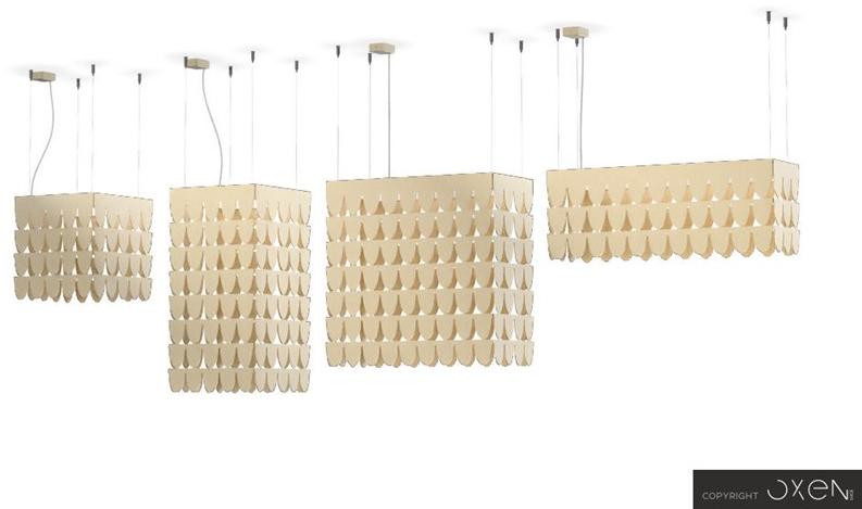 Светодиодный подвесной светильник из алюминия Oxen pendant lamp 7004a1/-a2/-a3/-a4 Santreyd - Вид №10