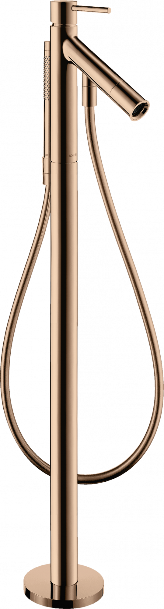 10456300 Смеситель для ванны однорычажный напольный со штыревой ручкой AXOR STARCK