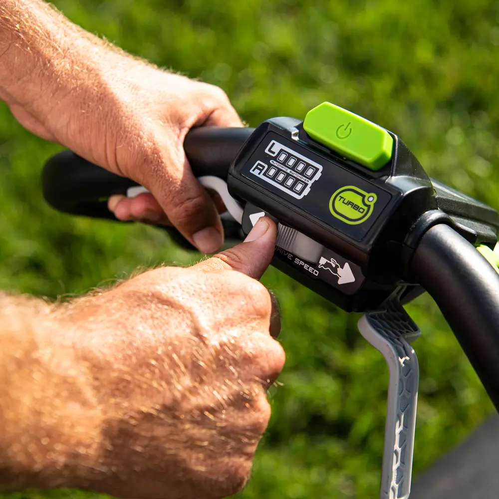 Газонокосилка аккумуляторная бесщеточная самоходная GreenWorks 2514307UB 60 В 60 см 1x4 Ач АКБ и ЗУ входит в комплект 84134005 STLM-2189953  - Вид №6