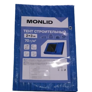 Строительный тент MONLID 2×3 м для надёжной защиты 89419077