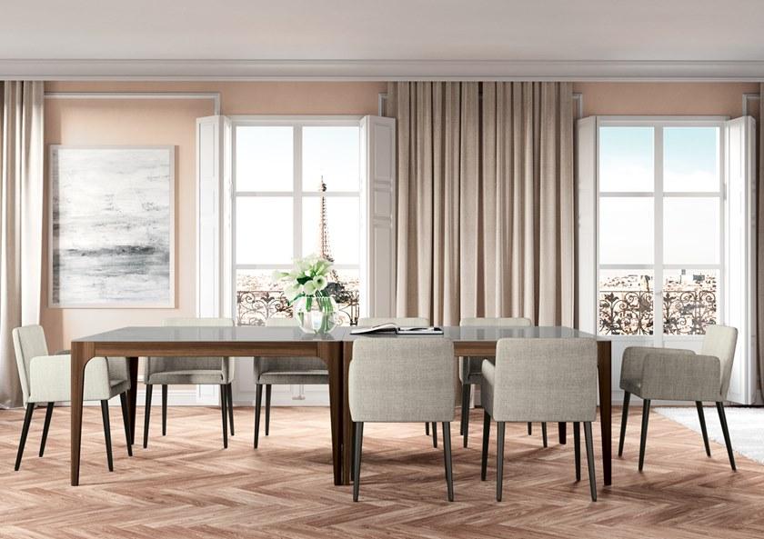 Febal Casa Стул из ткани с подлокотниками sun-id-1353478 - Вид №4