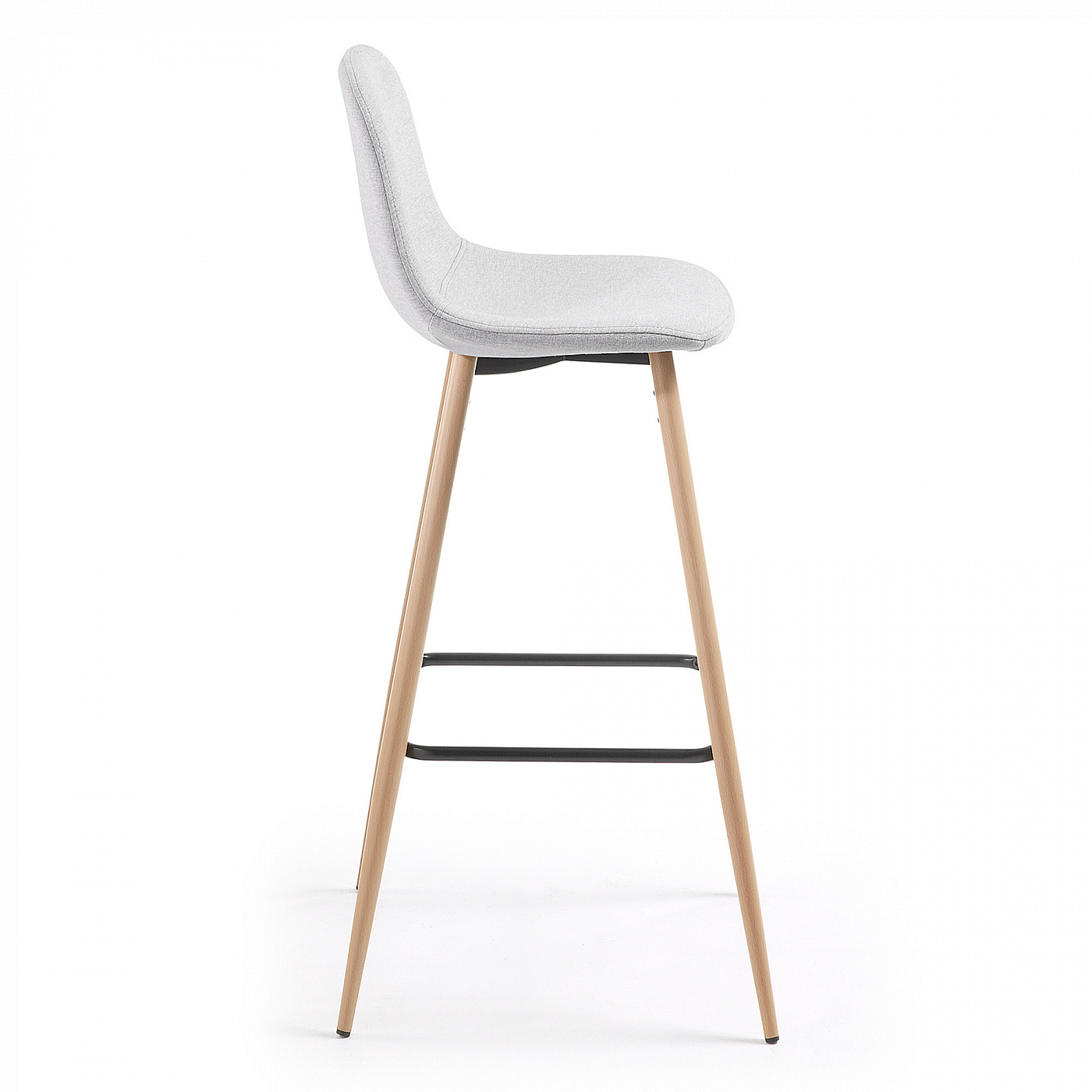 052518 Барный стул светло-серый La Forma Nilson - Вид №2