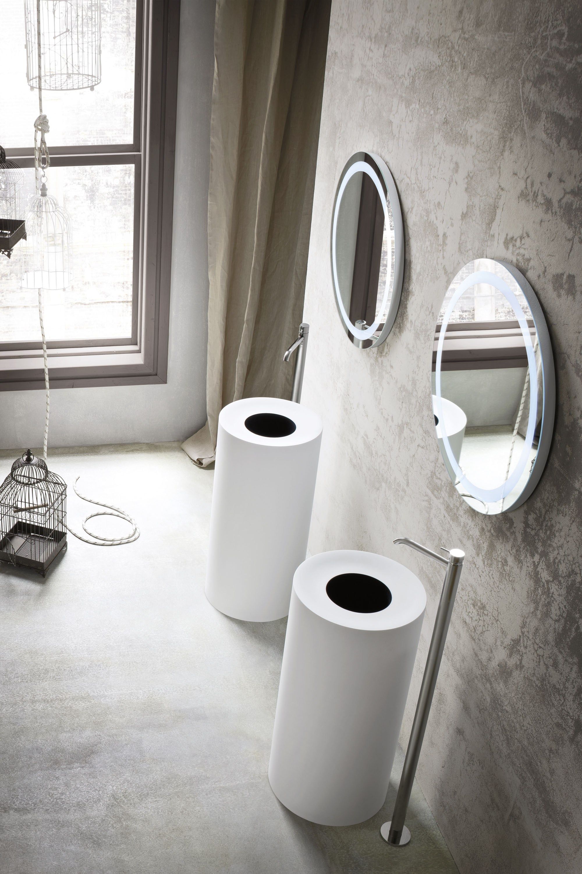 Отдельно стоящая раковина Corian® Rexa HOLE ARCH-00033465 - Вид №5