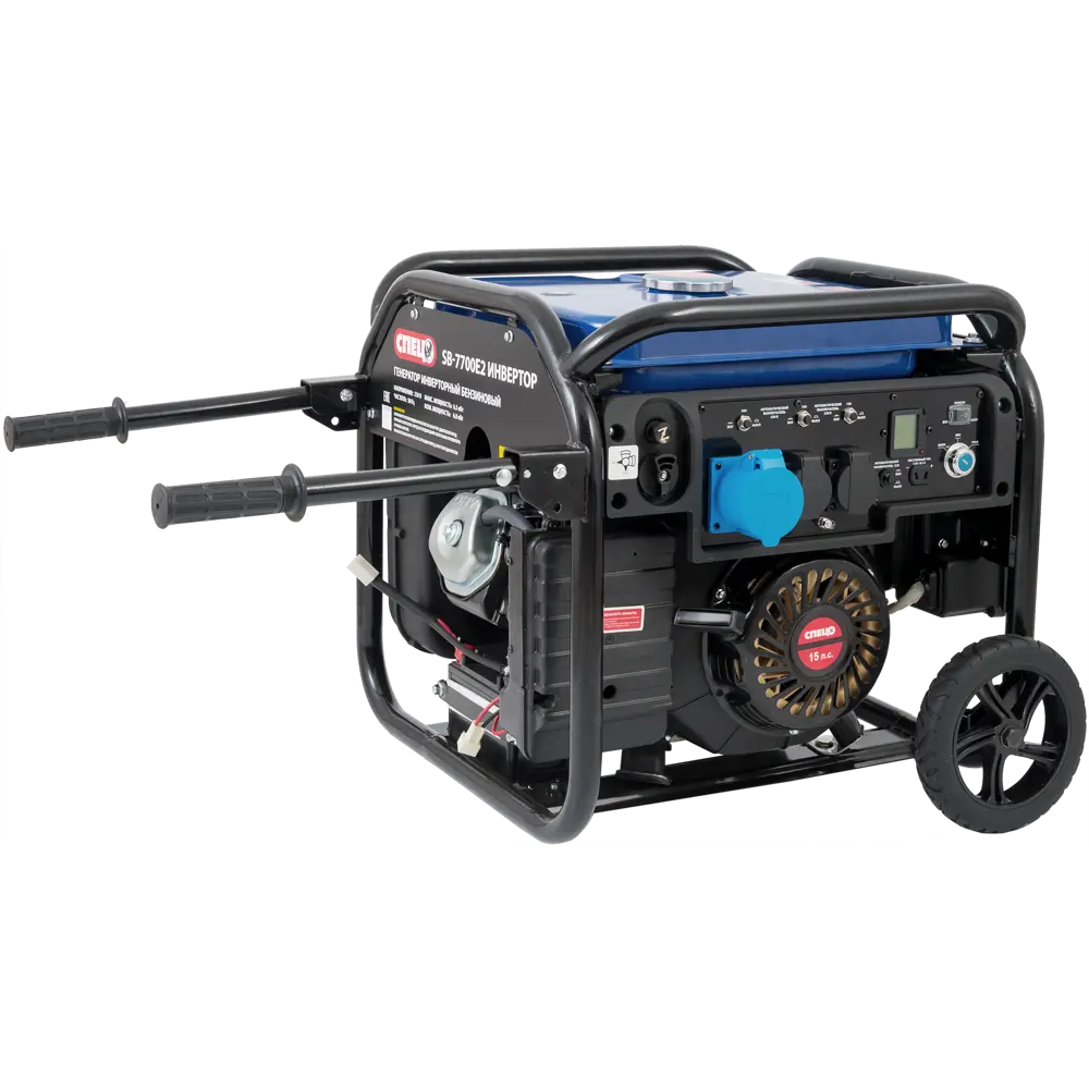 Генератор бензиновый Спец SB-7700E2 Инвертор, 6.5 кВт STLM-2205733