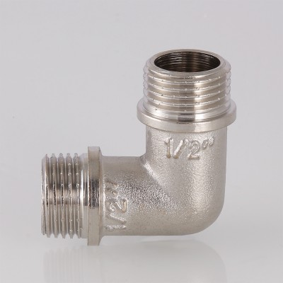 VTr.093.N.0004 Фитинг резьбовой – угольник с наружной резьбой Valtec 1/2"  - Вид №4