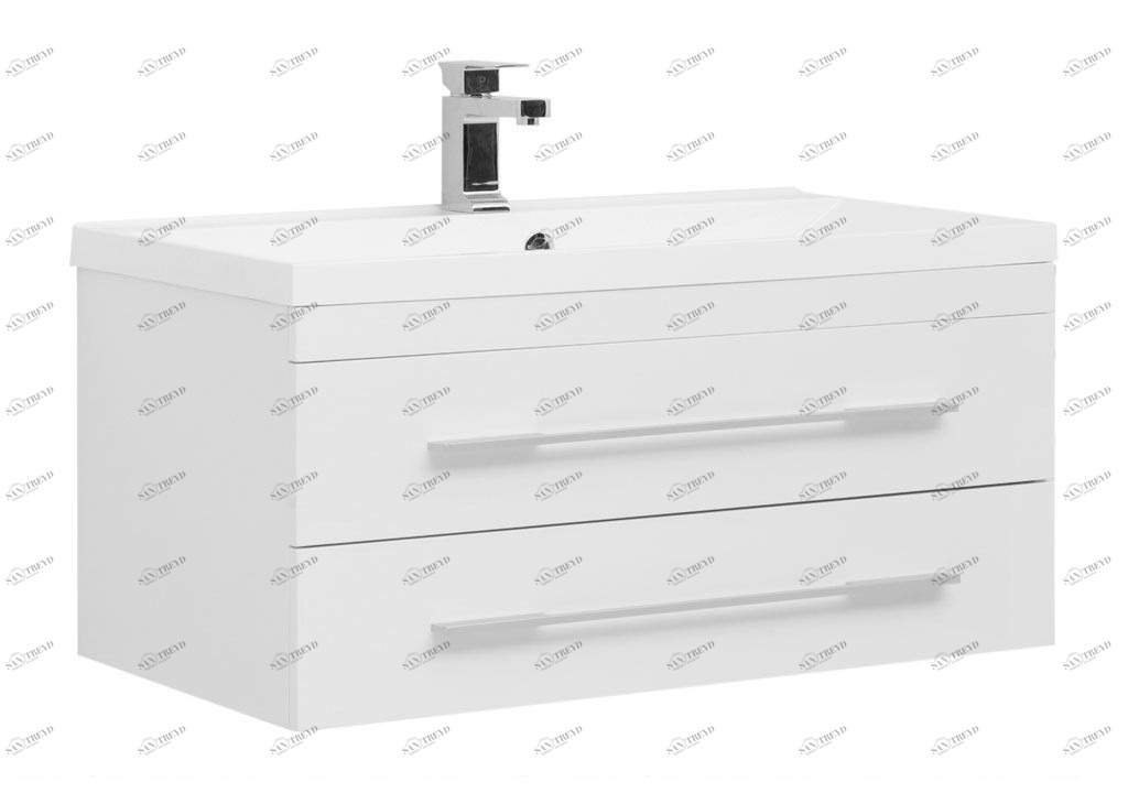 Тумба с раковиной Aquanet Нота NEW 90 белый 0017149200204119