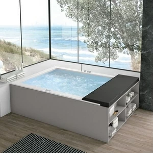 Ванна угловая MINERVA INDOOR 215 см с гидро и аэромассажем 2MNA2S6