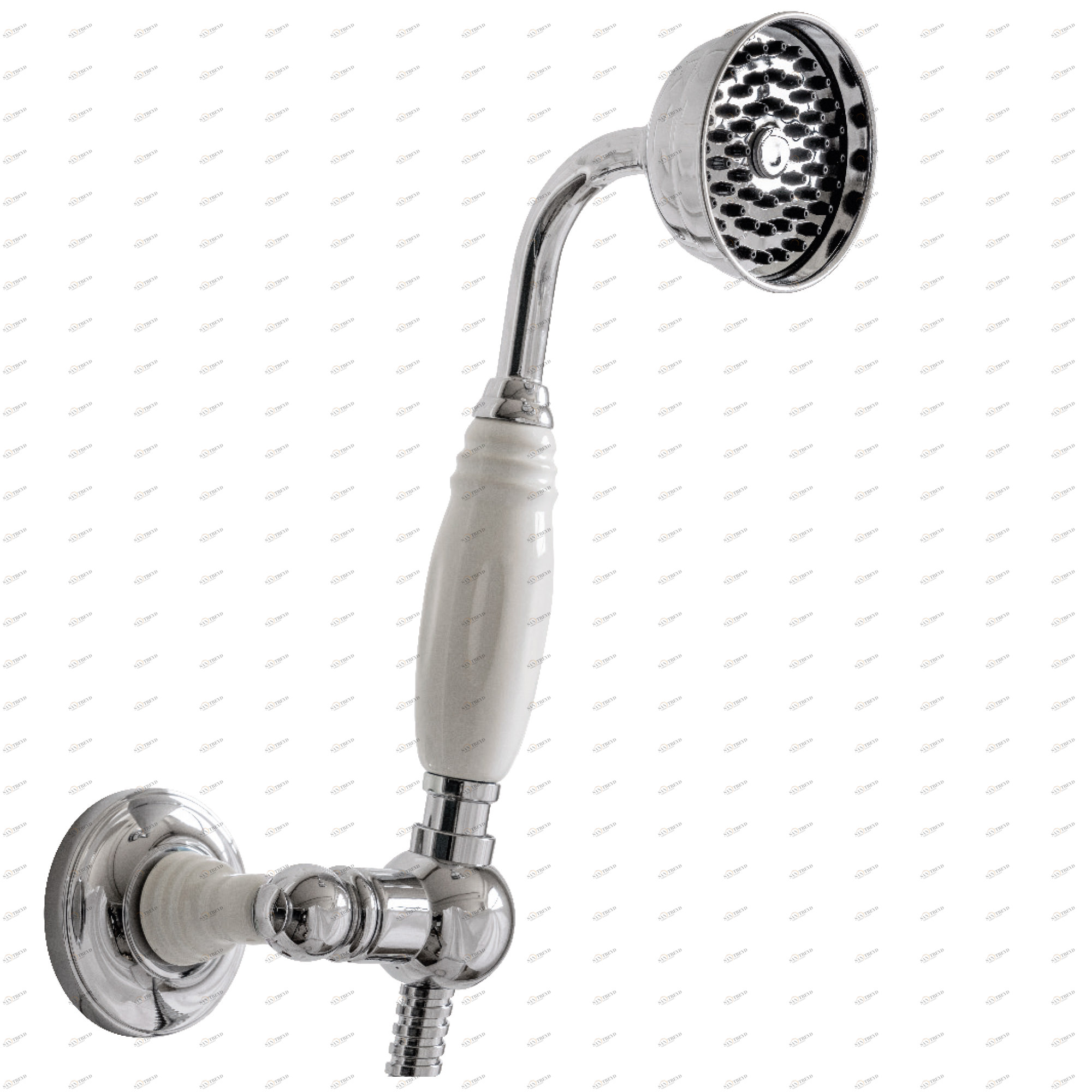 Traditional bathrooms Настенный крючок ENGLAND с ручным душем Easy Clean TB1EC Tb1ec.bn 