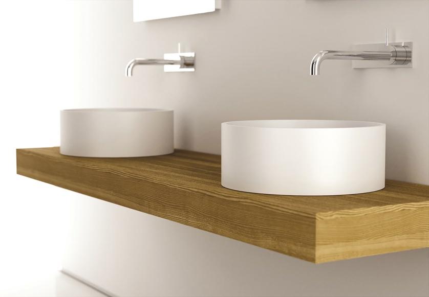 Lj 1-2-3 Накладная раковина на столешницу  овальная MOMA Design  - Вид №1