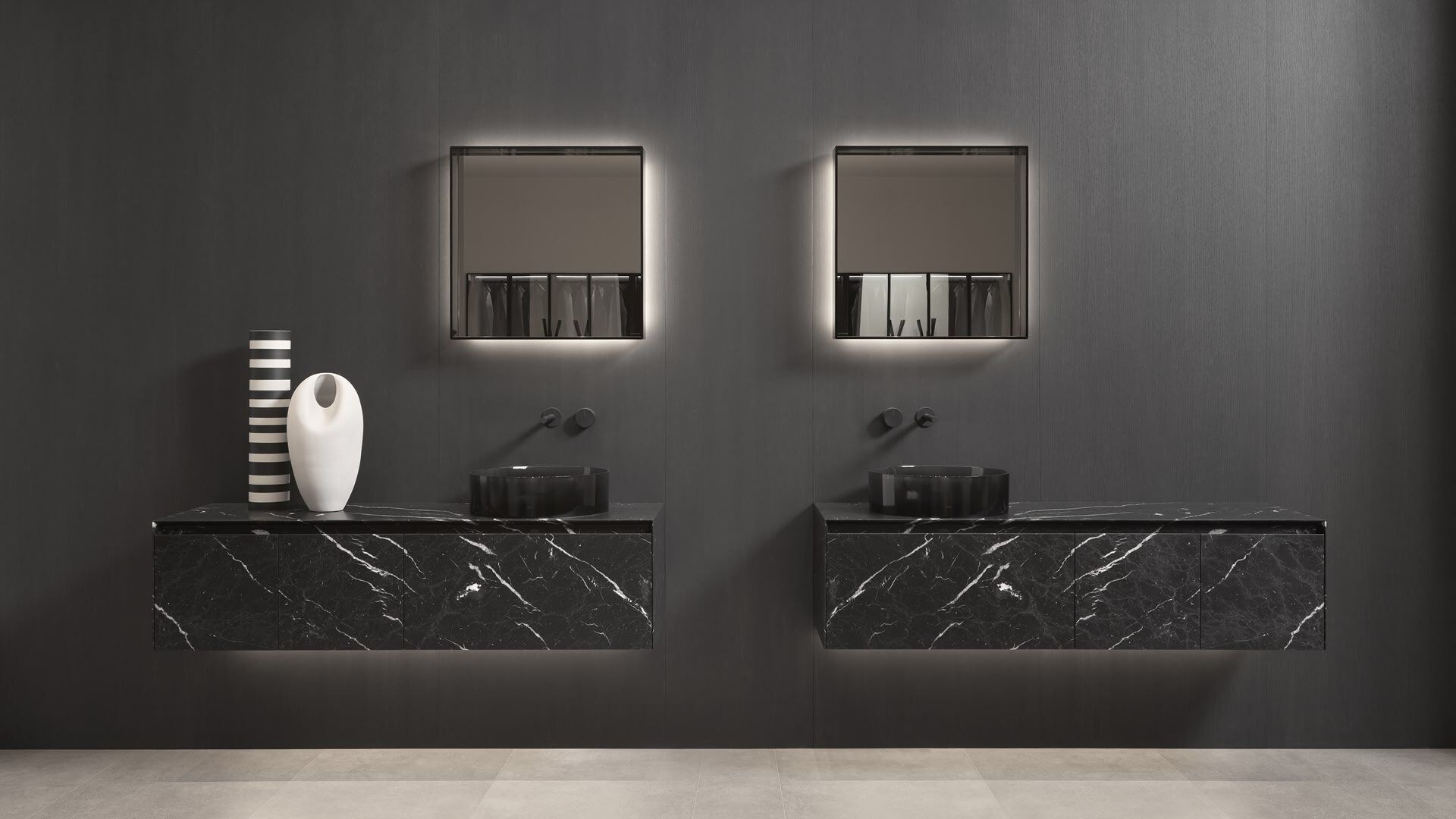 Зеркало со встроенным освещением для ванной комнаты Antoniolupi TECA ARCH-00017428 - Вид №3