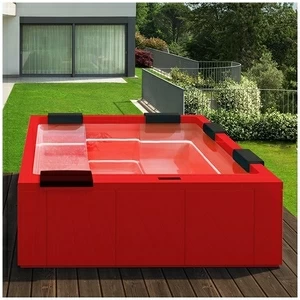 Бассейн Gruppo Treesse Maya Plus-V232I-K прямоугольный встроенный красный