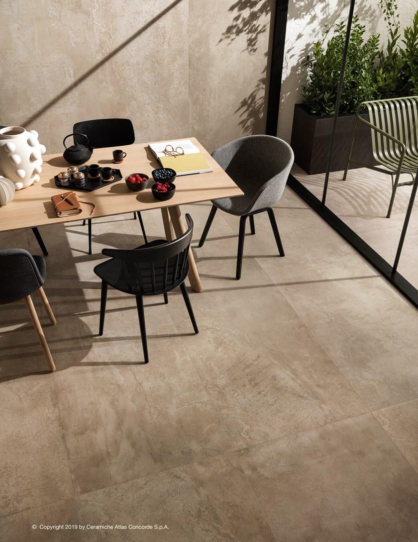Atlas Concorde Пол из керамогранита под бетон Raw sun-id-1421703 - Вид №20