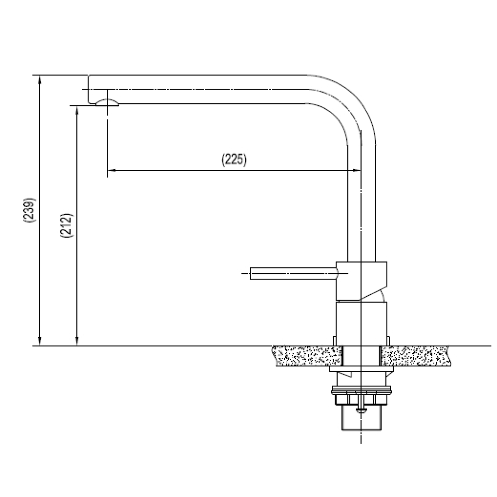 Кухонные смесители Eco Venice SSN-1001-SS SEAMAN - Вид №1