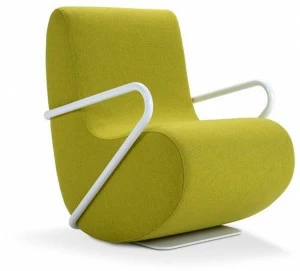 Adrenalina Кресло из ткани с подлокотниками Nina