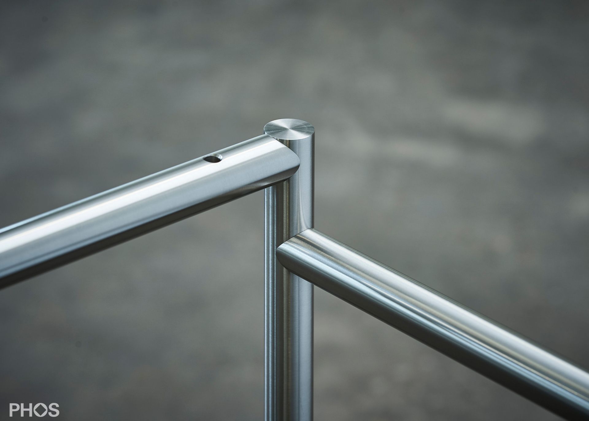 KATI-E1-140x60-MW Стол Карлсруэ - обеденный стол - белый - 140 х 60 х 75 см. PHOS  - Вид №4