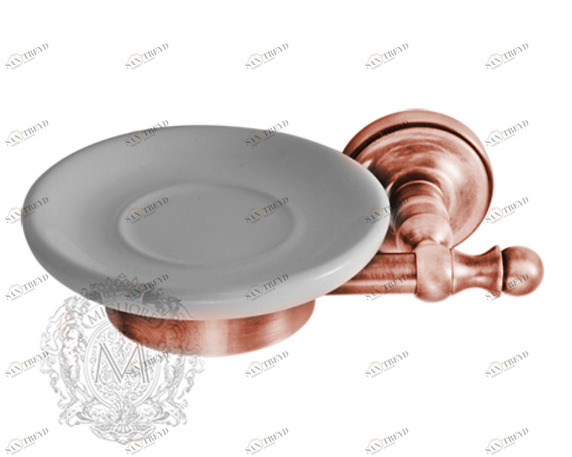 Мыльница MIGLIORE Mirella ML.MRL-M061RA - медь ML.MRL-M061.RA