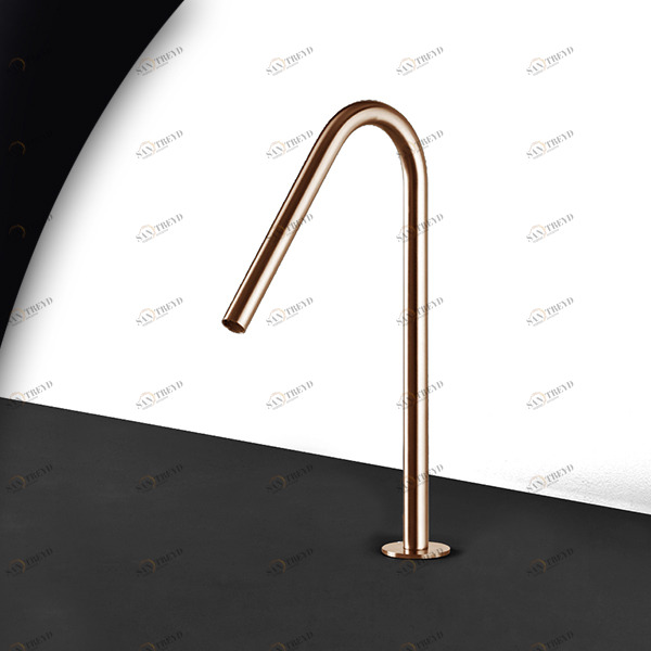 Излив для раковины розовое золото TOOX Radomonte CHT2R