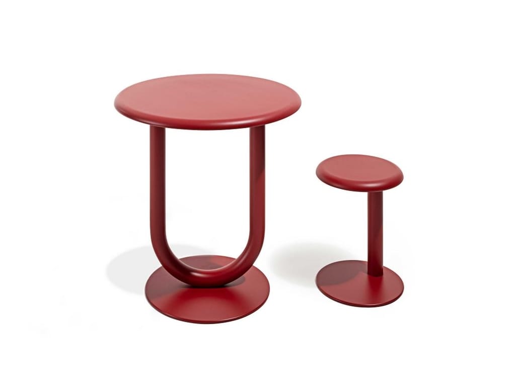 Круглый стальной стол Desalto ARCH-00150101 - Вид №1