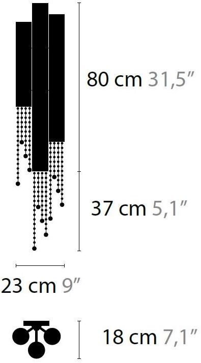 ILFARI Настенный светильник из металла с кристаллами Sexy crystals 12320/12321 - Вид №1