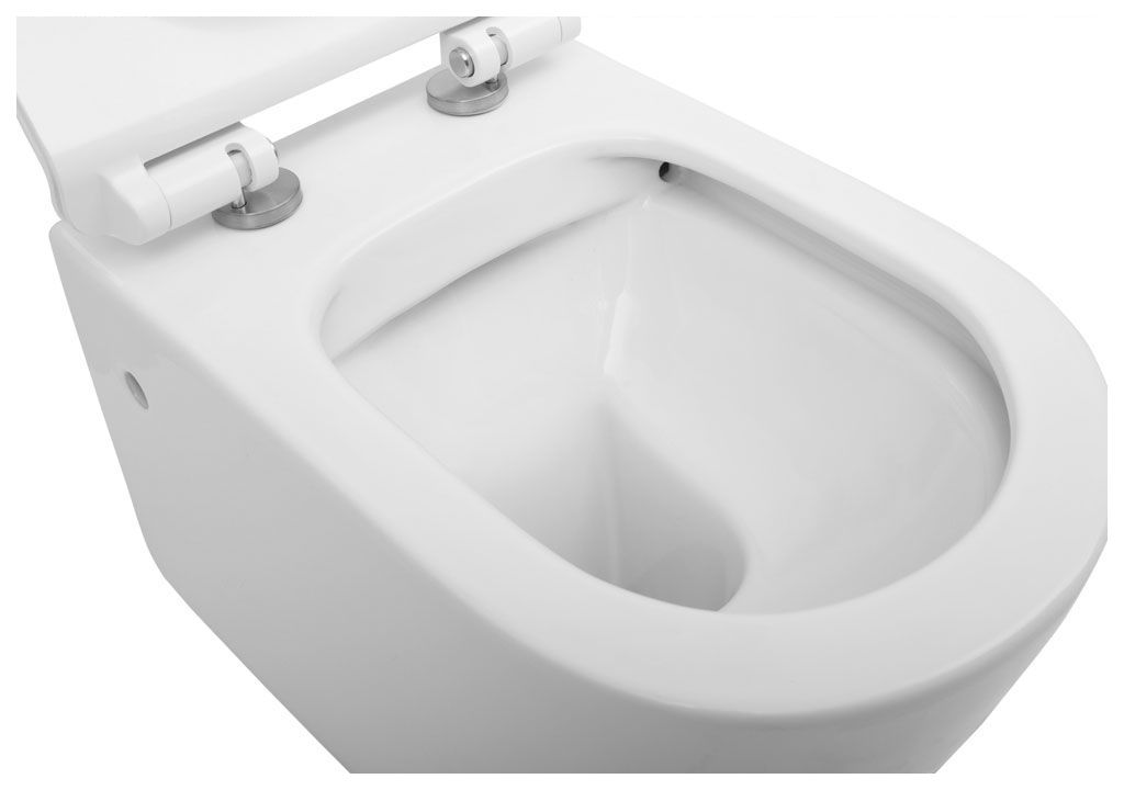 BL104NWHTH Подвесной унитаз настенный Белый Aquanet ATAGO Китай - Вид №6