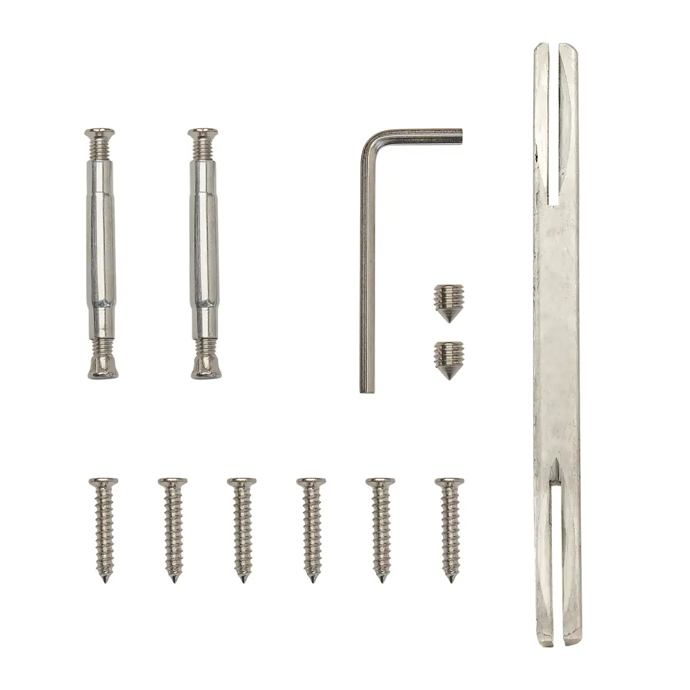 Дверные ручки Armex H-23111-A без запирания цвет хром сатинированный STLM-2028470 - Вид №1