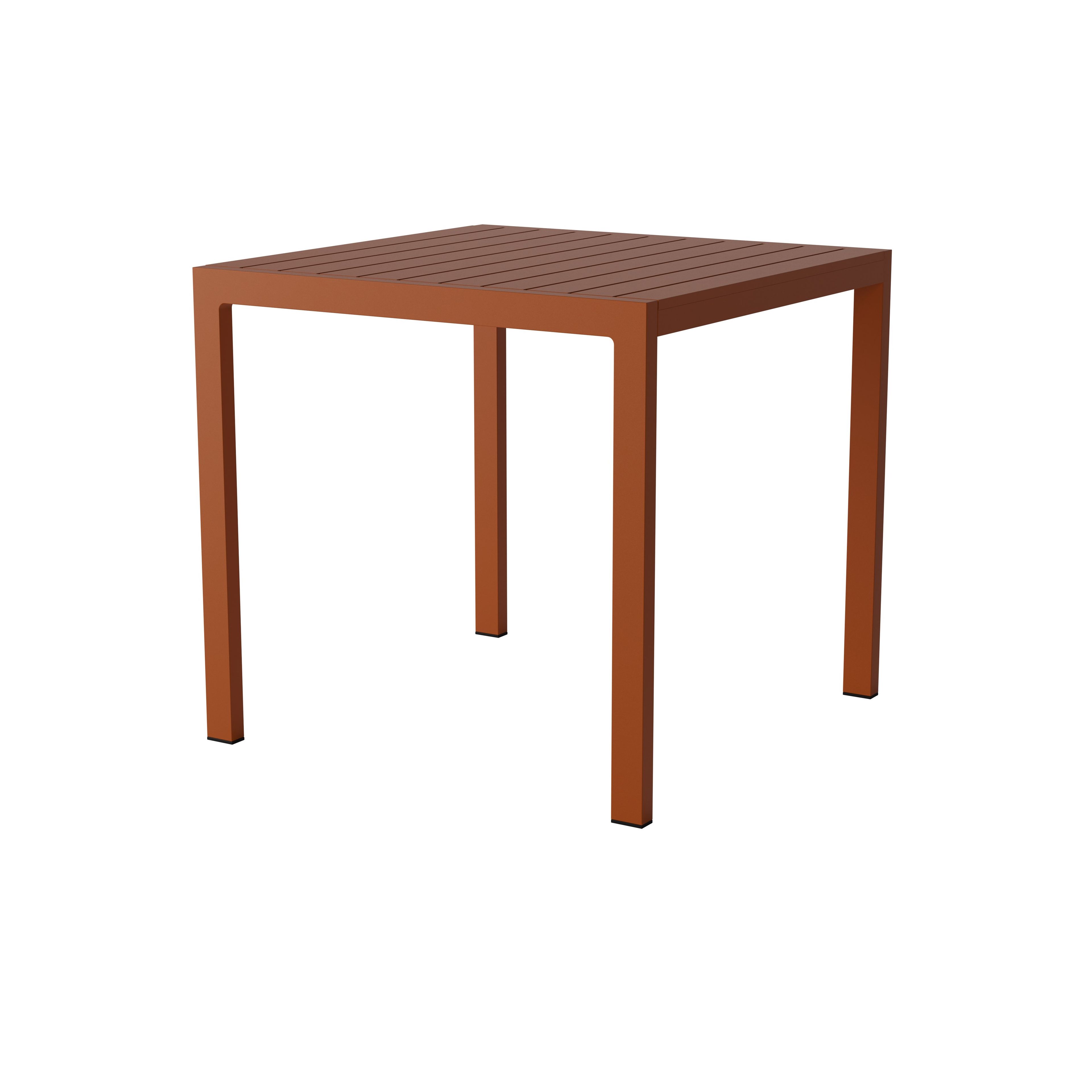 Квадратный алюминиевый стол с порошковым покрытием Case Eos ARCH-00103334 - Вид №12