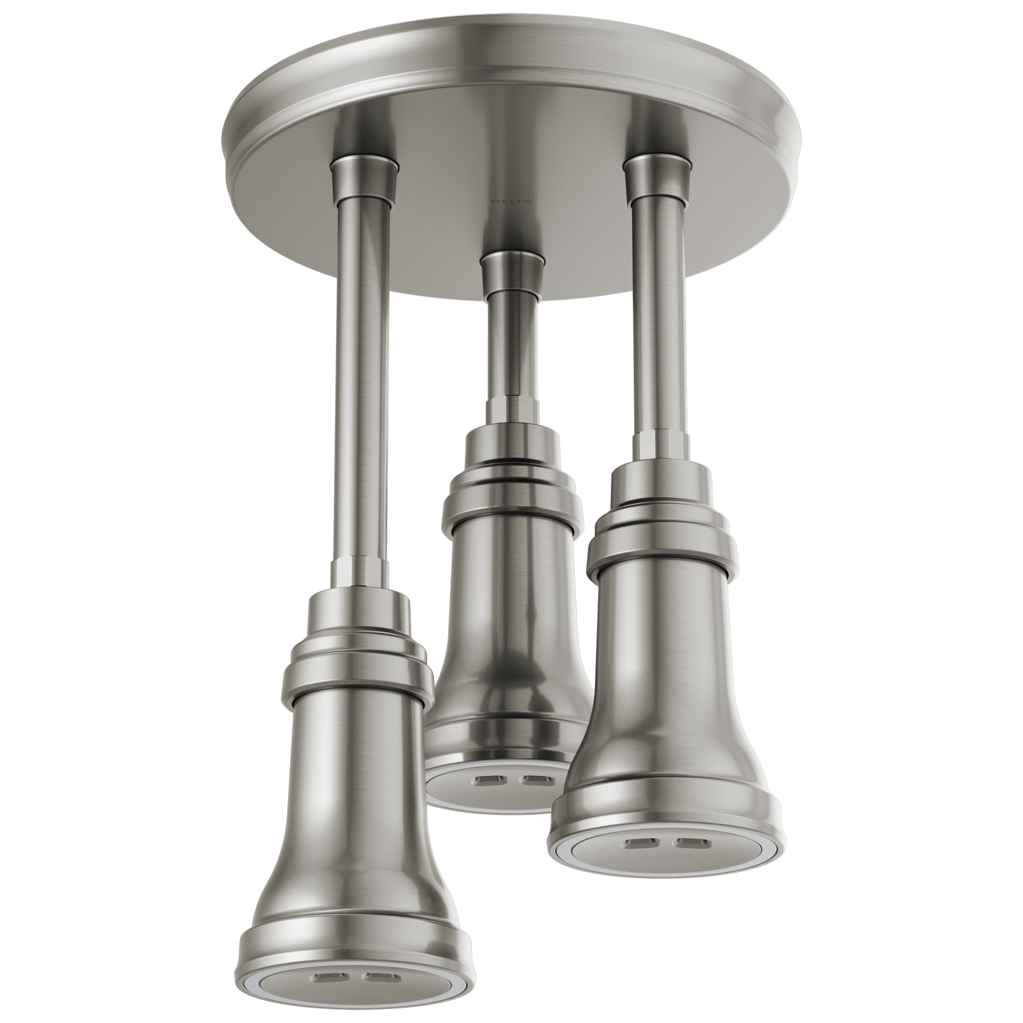 Подвесная душевая лейка Raincan со светодиодной подсветкой H2Okinetic® Delta Faucet 57190-SS25-L