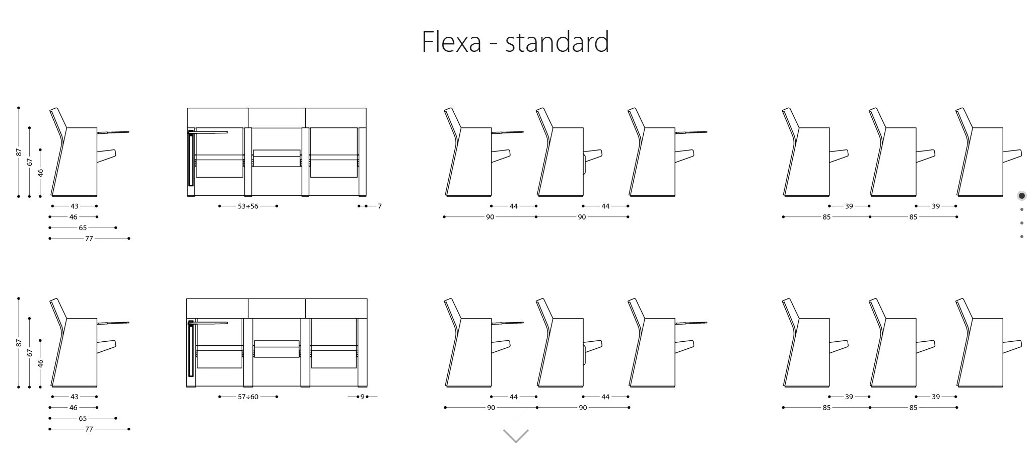 Кресло для аудитории LAMM FLEXA AUDITORIUM ARCH-00094157 - Вид №10