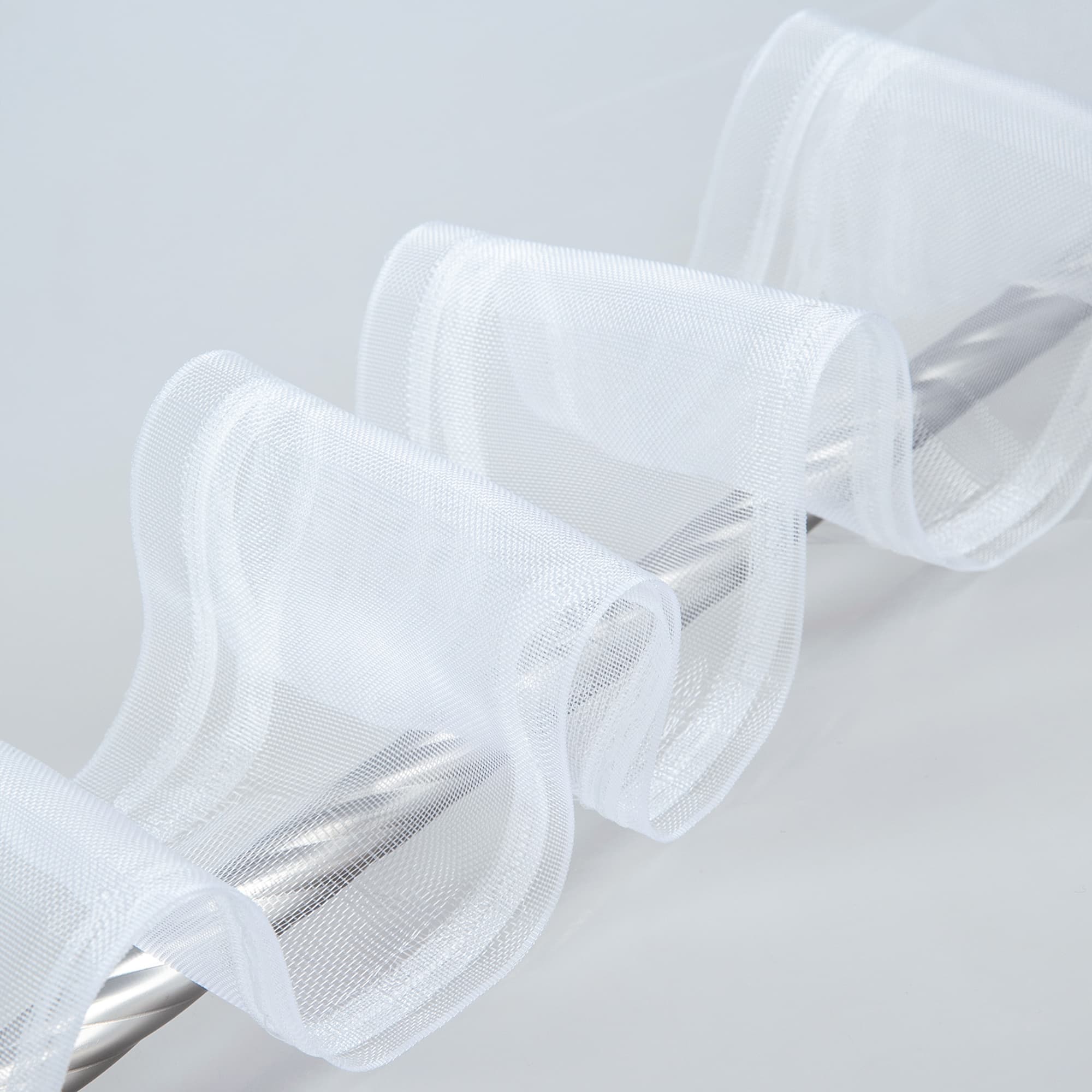 83785026 Лента шторная с эффектом люверсов, 10 см, органза Santreyd STLM-0044509 - Вид №3