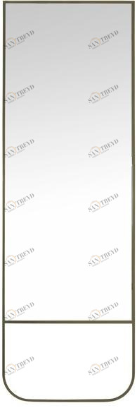 ASPLUND Зеркало металлическое прямоугольное в рамке Tati sun-id-1416306