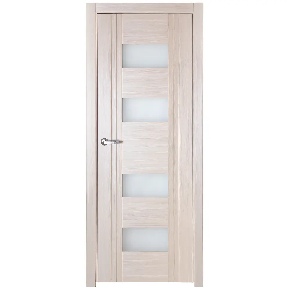 Дверь межкомнатная Селект остеклённая ПВХ цвет эшвуд 90x200 см (с замком) BELWOODDOORS STLM-2070369 - Вид №1