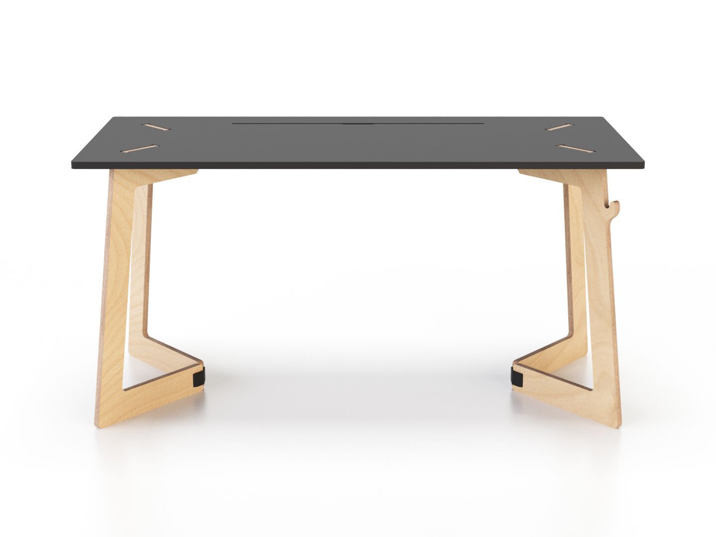 Прямоугольный рабочий стол с системой люверсов Esposit Karya ARCH-00087249 - Вид №3