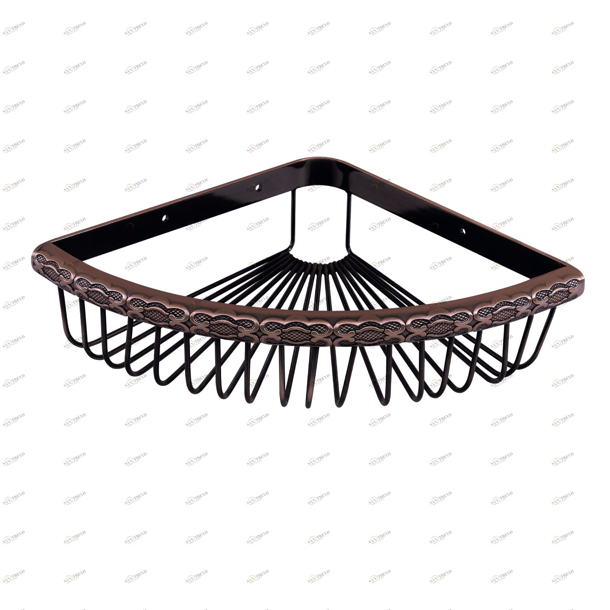 LM6681ORB Аксессуары Jasmine полка угловая, 240х240х90 мм, черная бронза LEMARK 