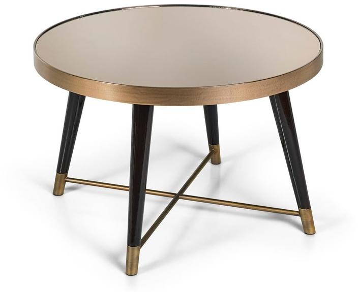 Sicis Круглый сервисный столик из зеркального стекла Peggy sun-id-1358393 - Вид №1